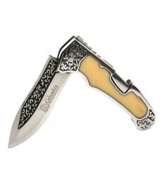 Kurt Kabartma Model Kişiye Özel Çakı Kutulu