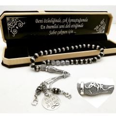 KUKA TESBİH ALPAKA İŞLEMELİ