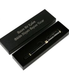 Siyah Altın Yüksek Kalite Dolma Kalem