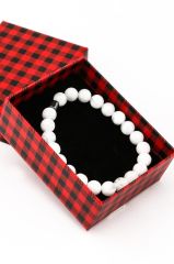 Selenit  Taş bileklik ve Kutusu