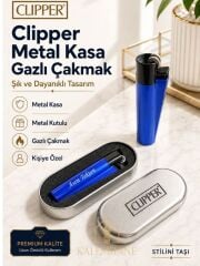 Clıpper Marka Metal Gazlı Çakmak