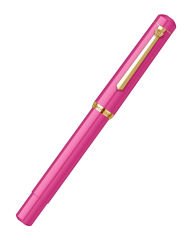 Scrikss Lüks Dolma Kalem Ömür Boyu  Garanti Mürekkep Hediyeli , Kişiye Özel İsimli Pembe