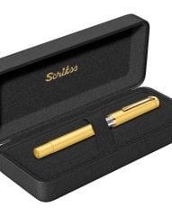 Scrikss Lüks Dolma Kalem Ömür Boyu Garanti Mürekkep Hediyeli , Kişiye Özel İsimli Sarı