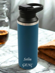 Outdoor 304 Çelik Termos , 500 ml Kişiye Özel İsimli