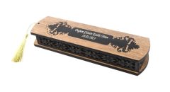 Özel Kızaklı Ahşap Kutuda İstanbul Temalı Roller Kalem