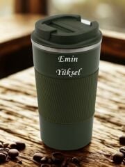 Kişiye Özel 500 ml Termos Yeşil