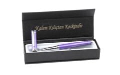 Lila Renk Roller Kalem