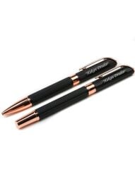 Lüks Kutulu Roller ve Tükenmez Kalem Seti