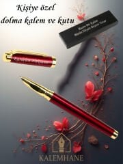 Kişiye Özel Dolma Kalem Lüks Kutulu Hediye Paketli