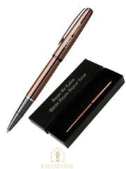 Kalemhane Scrikss Bakır Roller Kalem Kişiye Özel Kutulu