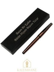 Kalemhane Scrikss Bakır Roller Kalem Kişiye Özel Kutulu