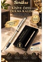 Kalemhane Kişiye Özel Scrikss Dolma Kalem Özel Kutulu Ömür Boyu Garantili Hediye Paketli