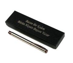 Kalemhane Scrikss Bakır Roller Kalem Kişiye Özel Kutulu