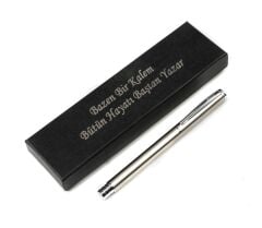 Kalemhane Scrikss Krom Roller Kalem Kişiye Özel Kutulu Ömür Boyu Garanti Hediye Paketli