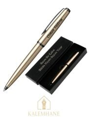 Kalemhane Scrikss Kişiye Özel Tükenmez Kalem Özel Kutulu Ömür Boyu Garantili Hediye Paketli