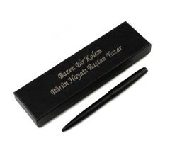 Kalemhane Scrikss Kişiye Özel Tükenmez Kalem Özel Kutulu Ömür Boyu Garantili Hediye Paketli