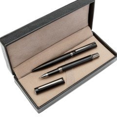 İsme Özel Kalem Seti Deri Kutulu