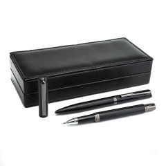 İsme Özel Kalem Seti Deri Kutulu