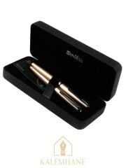 Dolma Tükenmez Lüks Kutulu Kişiye Özel Kalem Seti