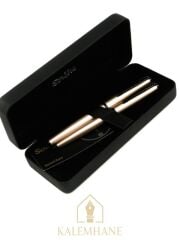 Dolma Tükenmez Lüks Kutulu Kişiye Özel Kalem Seti Ömür Boyu Garanti Hediye Paketli