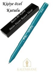 Kalemhane Scrikss Petrol Yeşili Festival Roller Kalem - Dış Renk İle Yazı Rengi Aynıdır