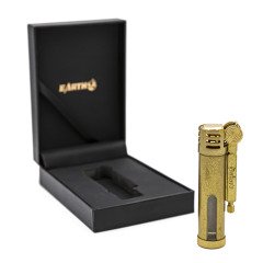 Dünyada Tek, Pamuksuz Benzinli Çakmak GOLD