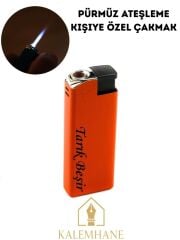 Pürmüz Ateşleme Kişiye Özel Çakmak ve Kutu