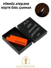 Pürmüz Ateşleme Kişiye Özel Çakmak ve Kutu