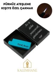 Pürmüz Ateşleme Kişiye Özel Çakmak ve Kutu
