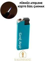 Pürmüz Ateşleme Kişiye Özel Çakmak ve Kutu