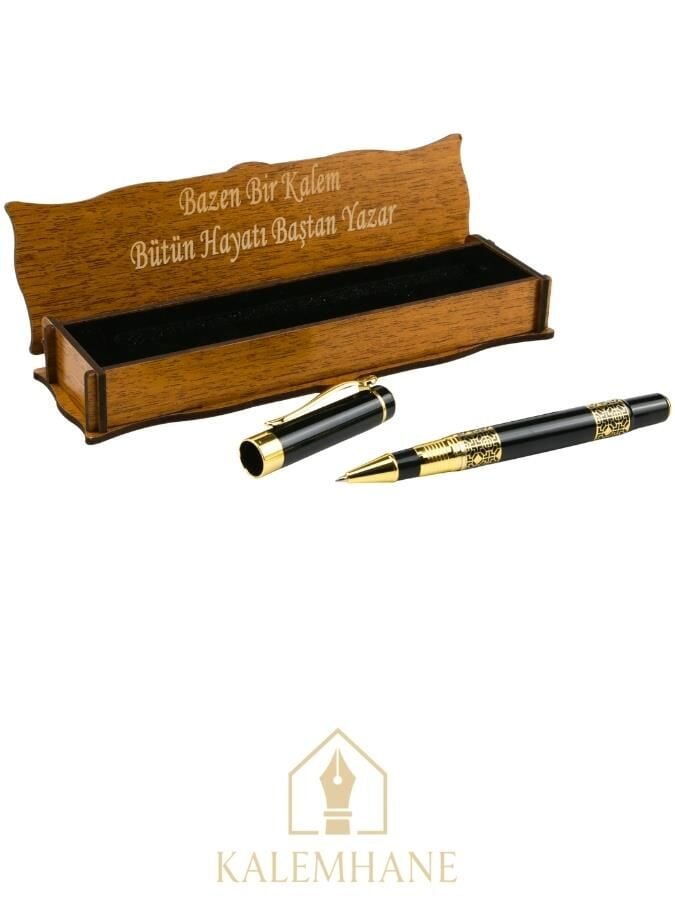 Kişiye Özel Roller Kalem , Kalem Mavi Renk Yazmaktadır