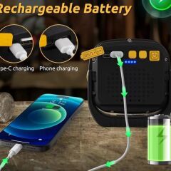 Wison ws 582 Kamp Lambası Projektör Powerbank