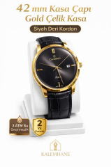 Cortebert Kristal Cam Erkek Kol Saati Deri Kordon