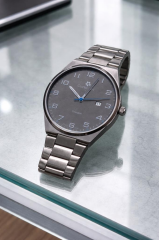 Cortebert Safir Cam Erkek Kol Saati Titanyum