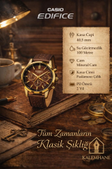 KalemhaneCasio EFR-575CL-5ADF Kol Saati