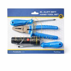 Kalemhane Kaliteli 4 Parça Trafik Alet Seti  Fıxıo