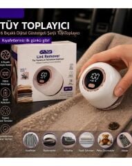 6 Bıçaklı Dijital Göstergeli Şarjlı Tüy Toplayıcı