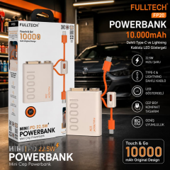 Kalemhane Hızlı Şarj 10. 000 Mah. Powerbank FULTECH