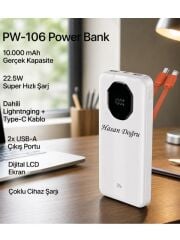 Kalemhane Kişiye Özel Hızlı Şarj 10. 000 Mah. Powerbank